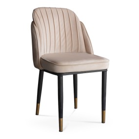 DOUBLE BACK VELVET DINING CHAIR