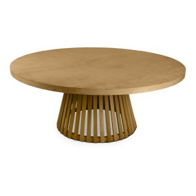 ROUND WOOD TABLE