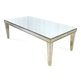 RECTANGLE TABLE - FULL MIRROR