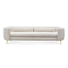 CURVE SIDES LINE BACK 3 SEATER SOFA