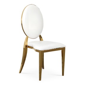 OVAL BACK DINING CHAIR