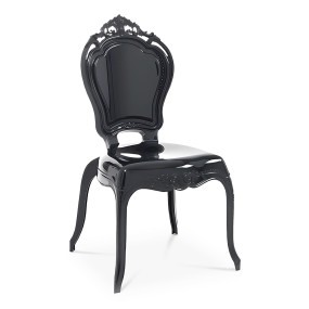 BLACK VICTORIA DINING CHAIR