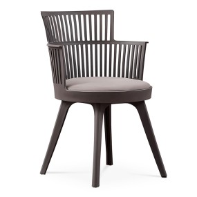 LINES GREY DINING CHAIR