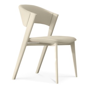 JARKAS WHITE DINING CHAIR