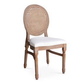 WOODEN NET DINING CHAIR