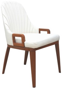 LONG BACK DINING CHAIR