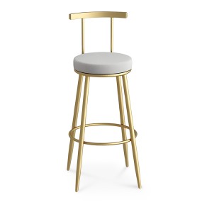 GOLDEN GREY BAR CHAIR